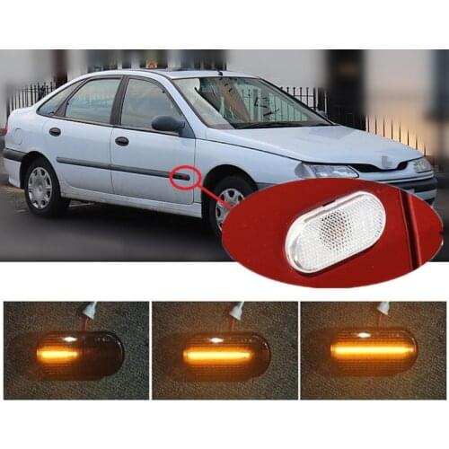 For Renault LAGUNA I MK1 (B56_, 556_) Estate Grandtour Nevada (K56_) ESPACE III (JE0_) Dynamic LED Indicator Side Marker Signal