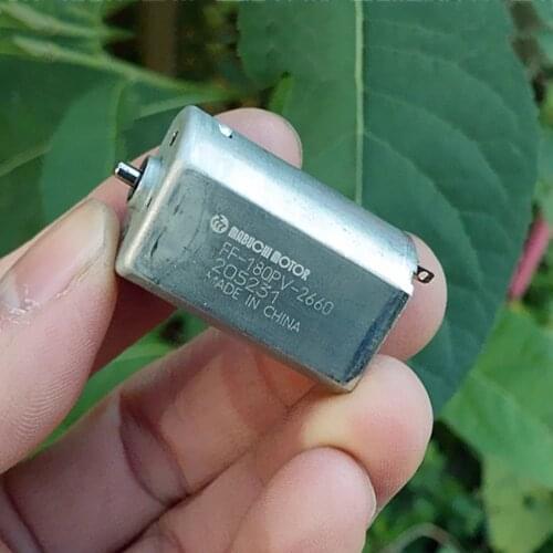 MABUCHI Micro Mini FF-180SH-3730 Motor DC 1.5V-3V High Speed DIY Boat Car Ship Model Tool Shaver Sander Electric Toys Engine