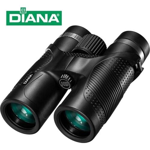 DIANA HD 10x42 Powerful Binoculars Waterproof Professional Binocular Telescope for Adults Outdoor Hunting Bird Watching