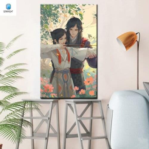 Diy digital painting Deity Introspection digital paint by numbers drawing practice coloring by numbers picture by numbers