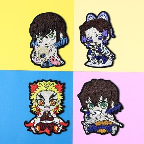 Cartoon Anime characters embroidery Patches clothing shoes and hats accessories earrings accessories embroidery cloth stickers