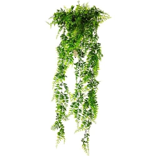 Wall Hangings Plants Flower Plastic Garland Fake Grass Leaf Ivy Decors Home Decoration Wicker Leaves Creative Rattan Artifical
