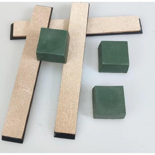 Polished mirror polishing combination large leather and polishing knife polishing tool Leather Honing Strop fine grind grinding
