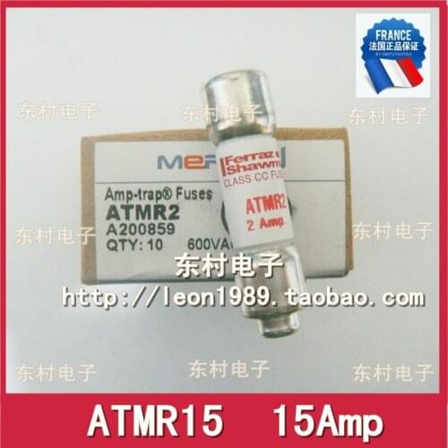 Ferraz Shawmut fuse CLASS CC FUSE Fuse ATMR15 15A 600V