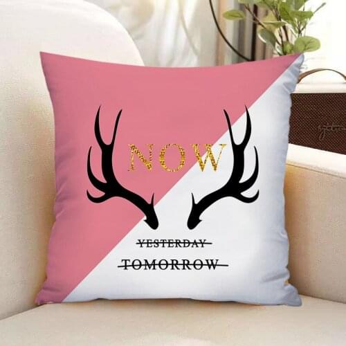 Pink Yellow Cushion Covers Pillowcase Home Decorative Sofa Bed Cushions Throw Pillow Cover Home Decoration Pillow Case 45*45cm