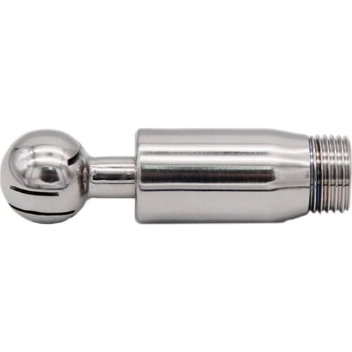 1/2"NPT Male Mini Spray Ball Rotating CIP Homebrew Beer Tank 304 Stainless Sanitary Homebrew Beer Hardware