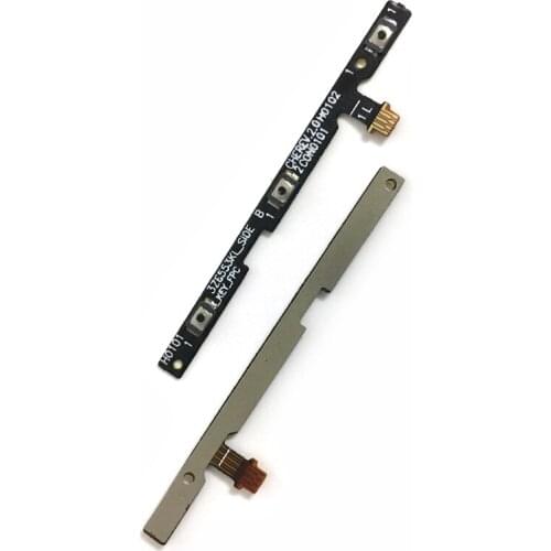 10pcs For Asus Zenfone 3 Zoom ZE553KL Z01HD Power On Off Volume Switch Side Button Key Flex Cable Replacement Parts