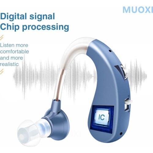 2020 new Hearing Aid Rechargeable Hearing Aids Mini BTE Invisible USB Ear Aid Sound Amplifier For The Elderly Care Deaf Hear Aid