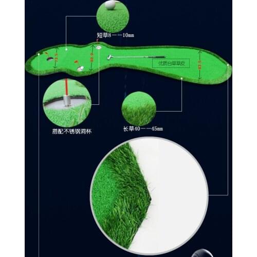 3m*0.85m Top quality Eco-friendly Golf putting green Indoor golf putter trainer Golf Training Aids