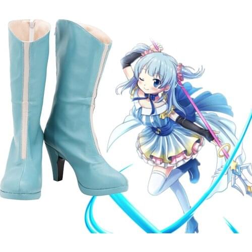 Anime Magia Record Minami Rena boots Cosplay Shoes