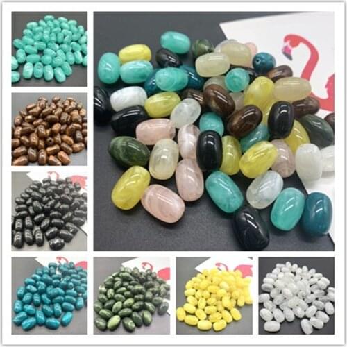 New 20pcs 18x10mm of Acrylic Beads Earrings Necklace Accessories Beads For Jewelry Making DIY Jewelry Findings