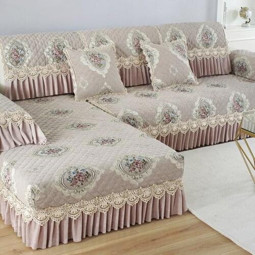 1 Piece Sofa Cover Chenille Anti-slip Sofa Towel Soft Decorative Sofa Covers Home Textiles Slipcover Seat Couch Covers Mat Pad