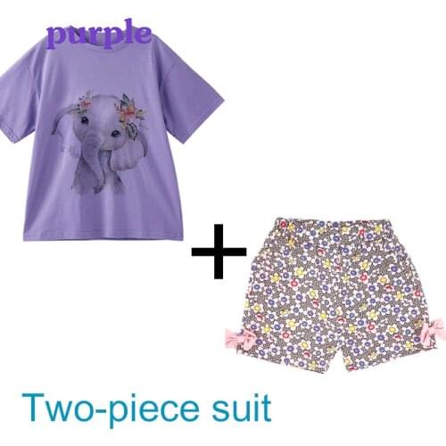 Kids Girls Clothing Sets Summer New Style Brand Baby Girls Clothes Short Sleeve T-Shirt+Pant Dress 2Pcs Children Clothes Suits