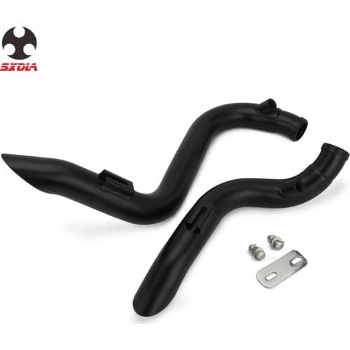 For Harley Softail Sportster 883 1200 Custom Forword Control Dyna Fat Bob Touring Electra Glide Motorcycle 2" Pipes Exhaust