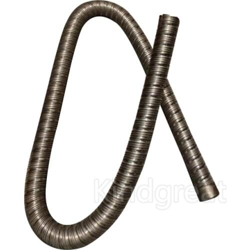 22mm 24mm 100cm Dual-layer Car Heater Exhaust Pipe Air Diesel Heater Exhaust Hose Tube For Webasto Eberspacher