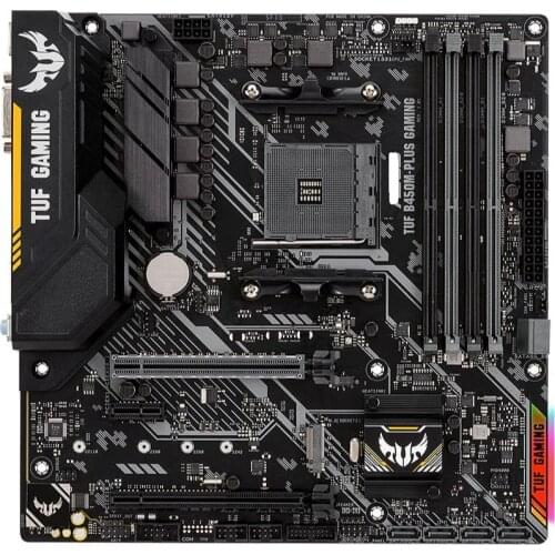 ASUS TUF B450M-PLUS GAMING desktop computer game board used desktop Mainboard Socket AM4 DDR4 64G Motherboard
