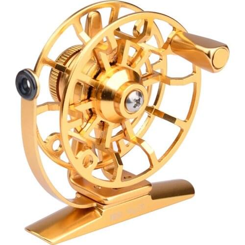 Fly Fishing Reels CNC-Machined Large Arbor Fly Reel 2+1BB 1:1 For Trout Fishing Accessories