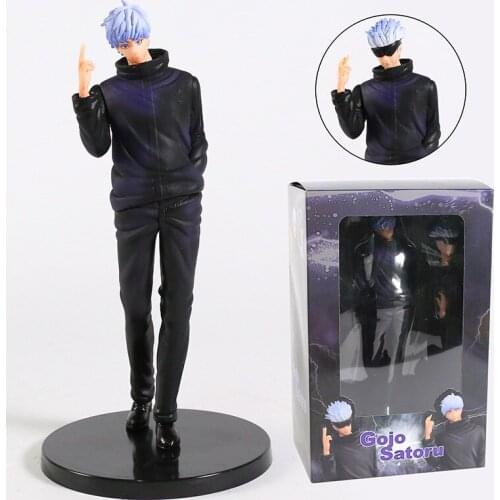 Jujutsu Kaisen Gojo Satoru Change Head Version PVC Model Doll Toy Colletible Figurals
