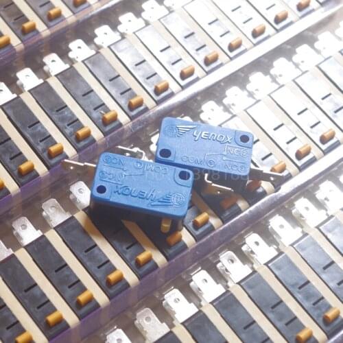 100PCS/Lot 2pin Microswitch Micro Switch with Chip for Arcade Button Joystick Parts / YENO free shipping