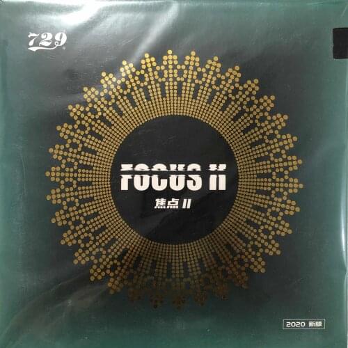 Original RITC 729 Friendship FOCUS II FOCUS2 pips-in table tennis pingpong rubber with sponge