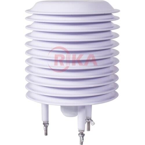 RIKA RK95-01 4-20 Plates ABS Solar UV Radiation Protection Shield for Temperature Humidity Sensor Shielding