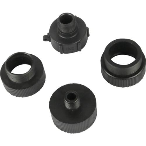 IBC Tank S60 Coarse Thread To 3/4" 1" 1.5" 2" Male Thread IBC Tank Adapter IBC Tank Fitting Replacement Drain Connector Supplies