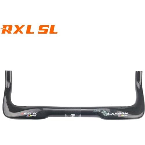 RXL SL Bicycle TT Handlebar Carbon Fiber TT Bar MTB Bike Triathlon Hanldebar 3K Gloss/Matt Black TT Handlebar Carbon Rest 31.8mm