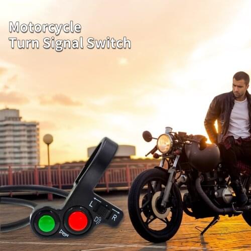 Motorcycle Handlebar Turn Signal Light And Horn Switch Button LED Multi-function Headlight Horn Turn Signal Motorcycle Parts Hot