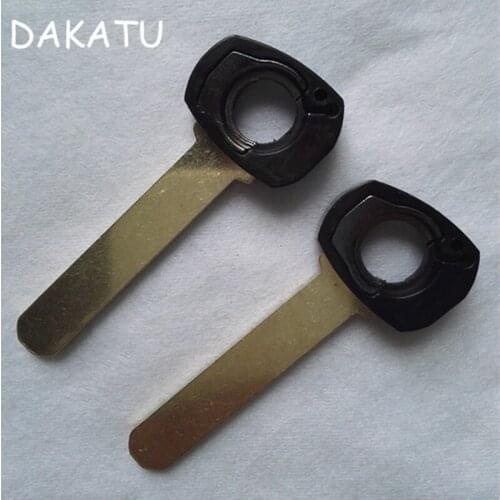 DAKATU Emergency Spare Key for Honda Acura flip remote key WITH METAL KEY HEAD