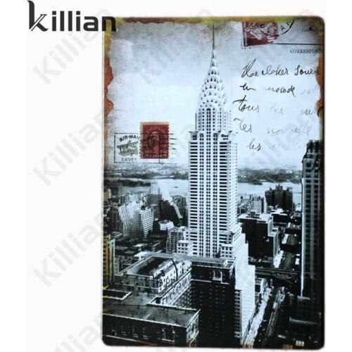 Big Ben British Famous Building Metal Plaque Retro Metal Plate Bar Metal Decoration Metal Painting Landscape Travel Tin Sign