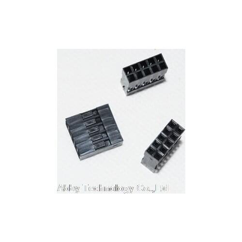 1000pcs 2X5P 10P Dupont Jumper Wire Cable Housing Female Pin Connector 2.54mm Pitch