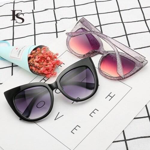 2021 Fashion Cat Eye Sunglasses Women Vintage Sun Glasses Luxury Brand Eyeglasses Gradient Lens Sunshades Designer Lunettes