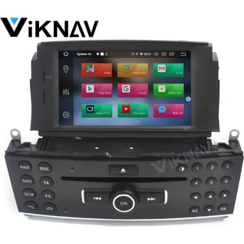 Android 10.0 Car Radio multimedia player For Mercedes Benz C200 C180 W204 2007-2010 car stereo video DVD player 2din