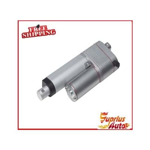 Free shipping 12V 50mm stroke 2 inch 1000N/225LBS/100KGS load with potentiometer POT signal feedback linear electric actuator