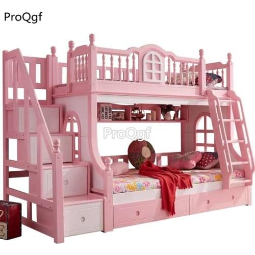 Ngryise 1 set updown castle style girl like Children Bed