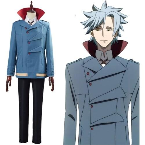 ID:INVADED Fukuda Tamotsu Cospaly Custome Outfit Uniform Full Set Halloween Carnival Costumes