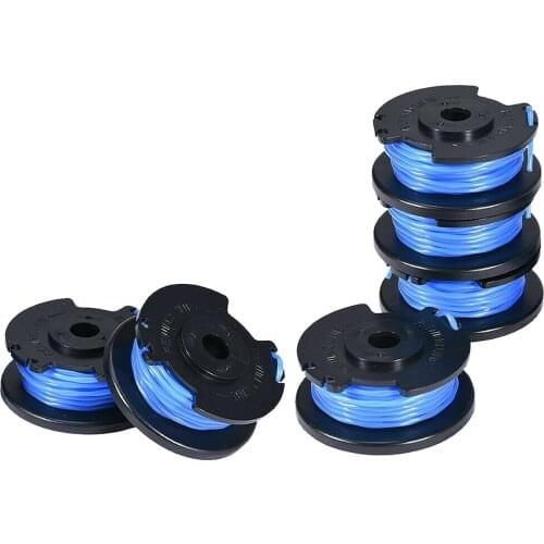 6 Pack AC14RL3A String Trimmer Replace Spool Fits for One+ 24V, 18V, 40V Cordless Trimmers 0.065" Autofeed Replacement Spool