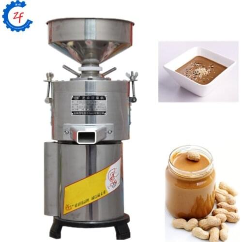 Stainless steel sesame peanut butter processing machines tahini almond paste machine