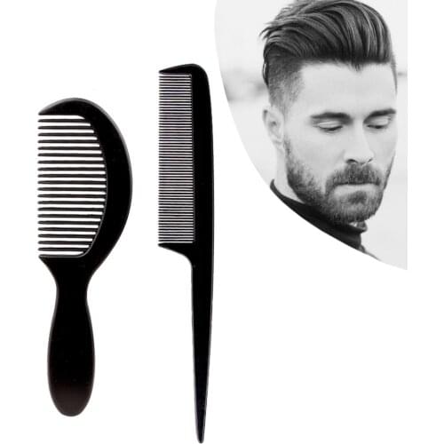 Black Barber Accessories Set Combs SetStraightener High Quality Hair Combs Set Detangling Hair Brush Styling Hot Comb Brand Co