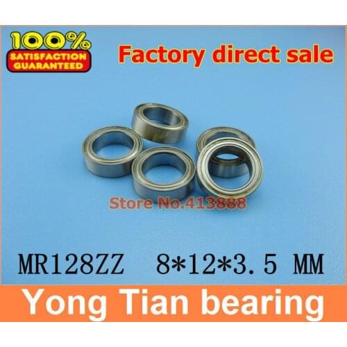NBZH sale price 200pcs/lot free shipping deep groove ball bearing (stainless steel 440C material) SMR128ZZ 8*12*3.5mm