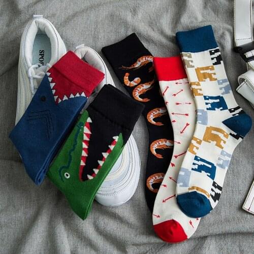 New 2018 Women Men Sock Art Winter Warm Animal Hip Hop Gifts Stereo Socks Cotton Socks Christmas Happy Socks Cool
