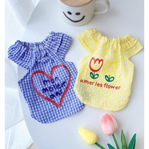 Couple Pet Dog Clothes Pet Vest Clothing for Small Medium Dogs Costume Chihuahua Puppy Pet Shirt Clothes for Dogs Pug Ropa Perro