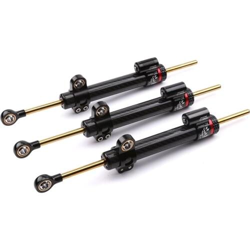 Motorcycle Carbon fiber adjustable Damper Steering Stabilize Safety Control For Yamaha kawasaki Honda Ducati plus long paragraph