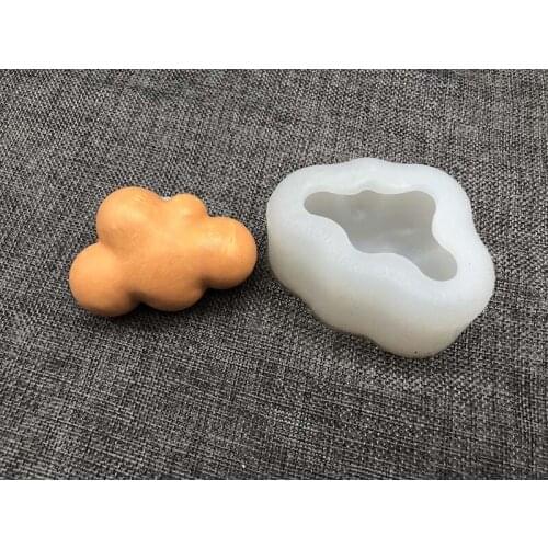 Silicone Mold 3D Cloud DIY Epoxy Resin Silica Jewelry Making Pendant Cake Fondant Decoration Crafts Tools Handmade