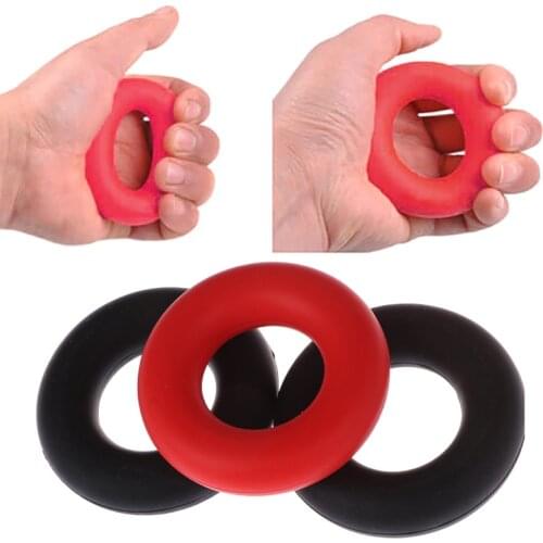 Strength Hand Grip Ring Finger Trainer Muscle Power Training Ring Exerciser Home Gym Fitness Training Hand Gripper