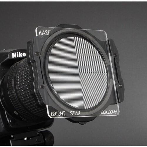 Kase 100x100mm Etched Shock Resistant Night Scene Sky Star Focusing Tool Filter