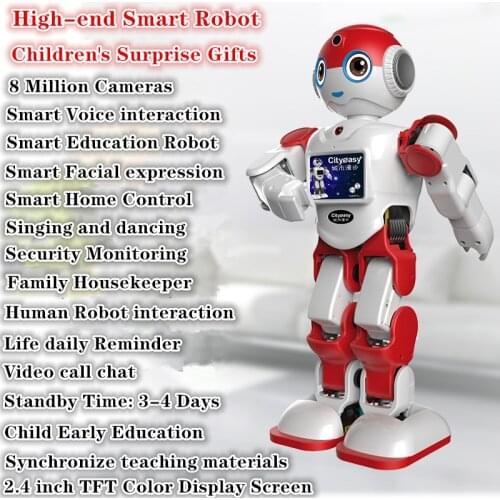 NEW 8 Million Camera High-end Smart Robot Voice Dialogue interactive toys Robot Learning Machine Education Robots toys for kids