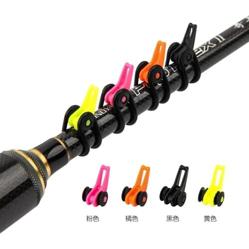 1PCS Trulinoya Fishing Rod Pole Hook Keeper Lure Bait Treble Holder Hang Hooks Shackle baits fixed Fishing Tackle Accessories