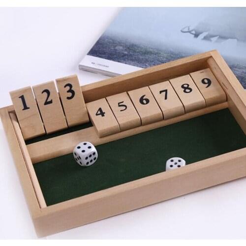 2018 New Style High Quality Wooden Board Toy Learning Educational Puzzle Math Toys Dice Arithmetic Multiplayer Game