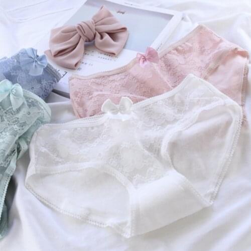 4Pcs Girlss Cotton Blend Panties Briefs Lingerie Shorts For Women Ladies Girls 8031-4
